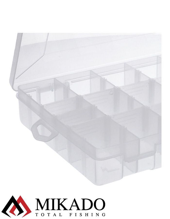 Коробка рыболова Mikado H406 (27,6см x 18 см x 4,45см)