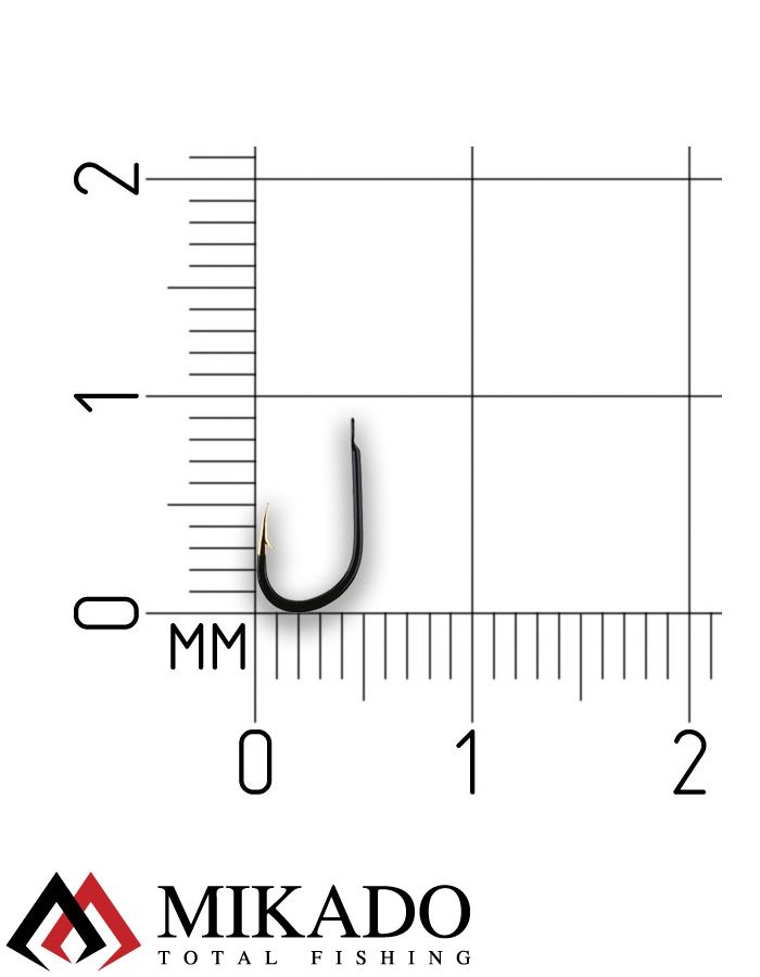Крючки Mikado GOLDEN POINT - ISEAMA № 12 GB (с лопаткой) ( 10 шт.)