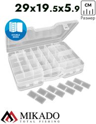 Коробка рыболова Mikado ABM 307 (29 x 19.5 x 5.9 см.)