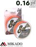 Плетеный шнур Mikado NIHONTO OCTA BRAID 0,16 orange (150 м) - 12.90 кг.