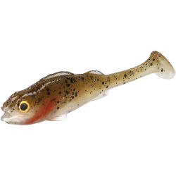 Виброхвост Mikado REAL FISH 9.5 см. / RUFFE (4 шт )
