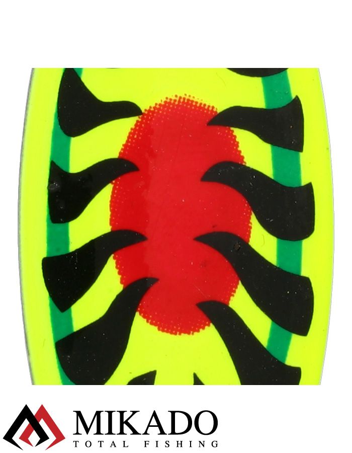 Блесна вращающаяся с кисточкой Mikado BLASTER № 1, 3 г., серебро/28