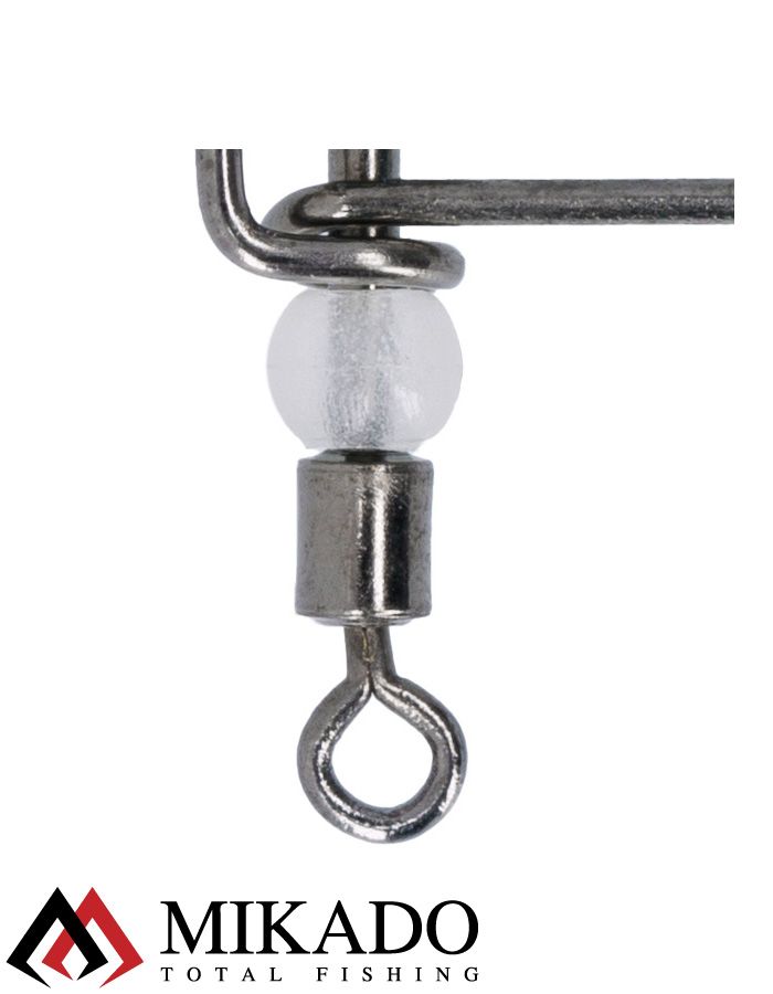 Вертлюжок Т-отразный роликовый Mikado BN 10*12.  тест 9 кг. (5 шт.)