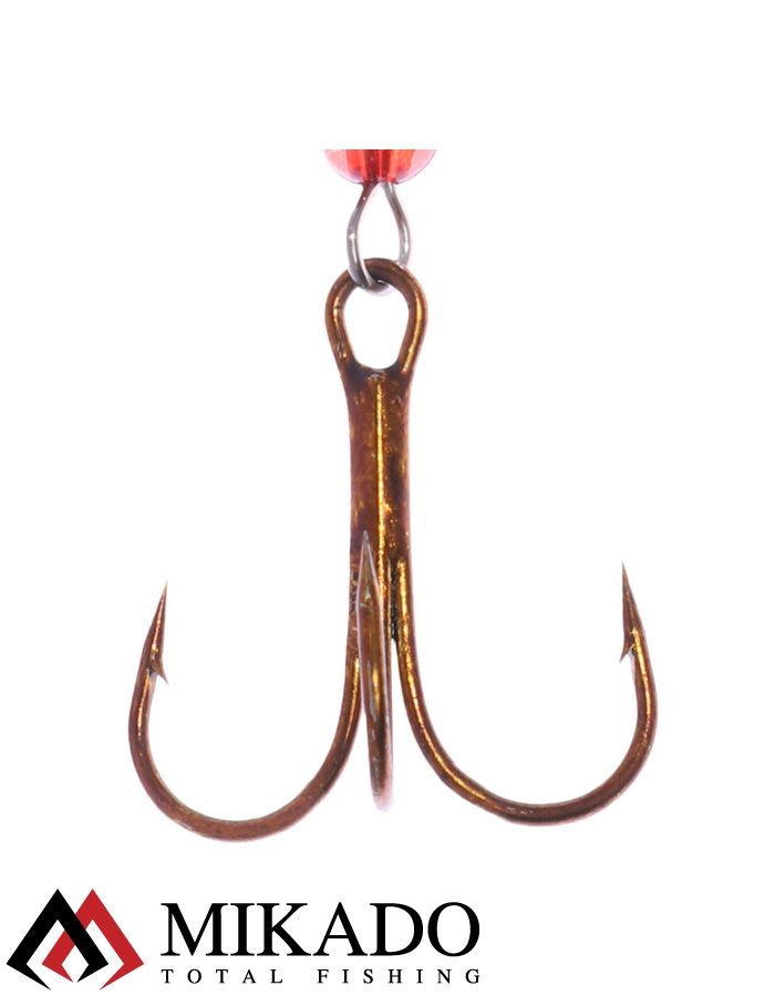 Блесна вращающаяся Mikado BLASTER №1, 3 г., серебро 00 HOLO, длина лепестка 21 мм.