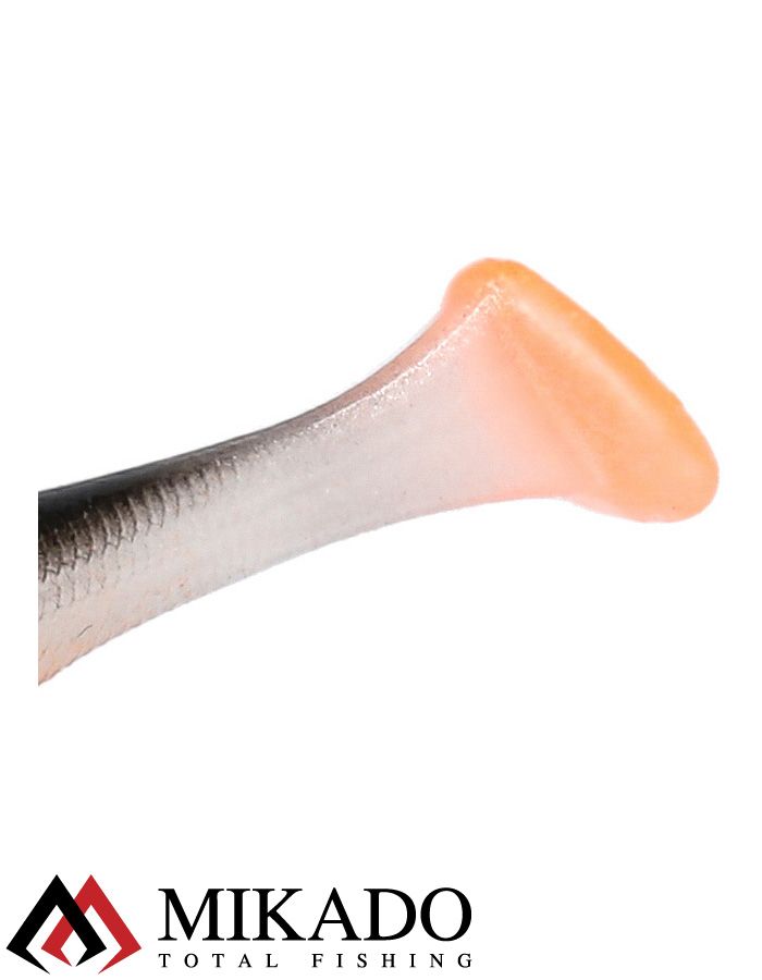 Виброхвост Mikado REAL FISH 10 см., 7.8 г., ORANGE ROACH (4 шт.)