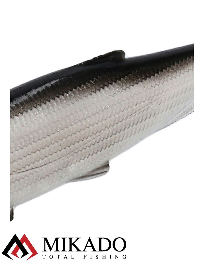 Виброхвост Mikado REAL FISH 13 см., 13.5 г., BLEAK (4 шт.)