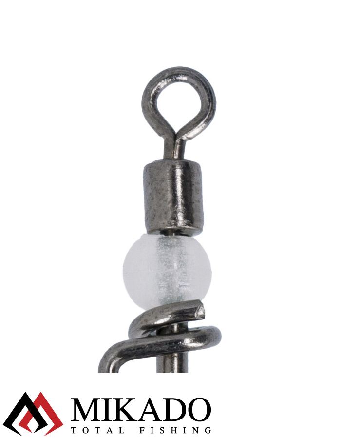 Вертлюжок Т-отразный роликовый Mikado BN 6*7.  тест 22 кг. (5 шт.)