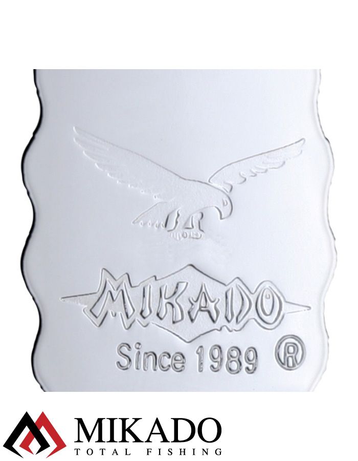 Блесна вращающаяся Mikado ZIGZAG №1, 8.5 г., серебро, длина лепестка 40 мм.