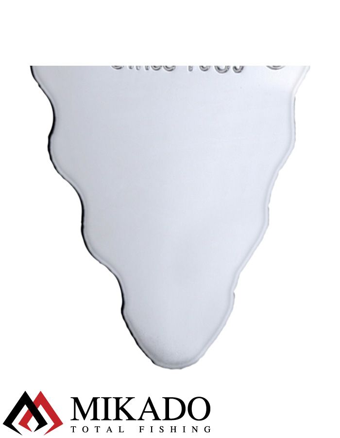 Блесна вращающаяся Mikado ZIGZAG №1, 8.5 г., серебро, длина лепестка 40 мм.