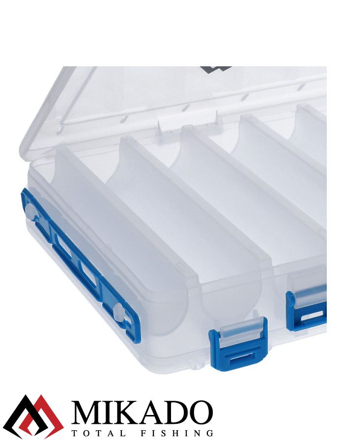 Коробка рыболовная для воблеров Mikado двухсторонняя UACH-H488 (27,6 см. x17,6 см. x 4,9 см.)