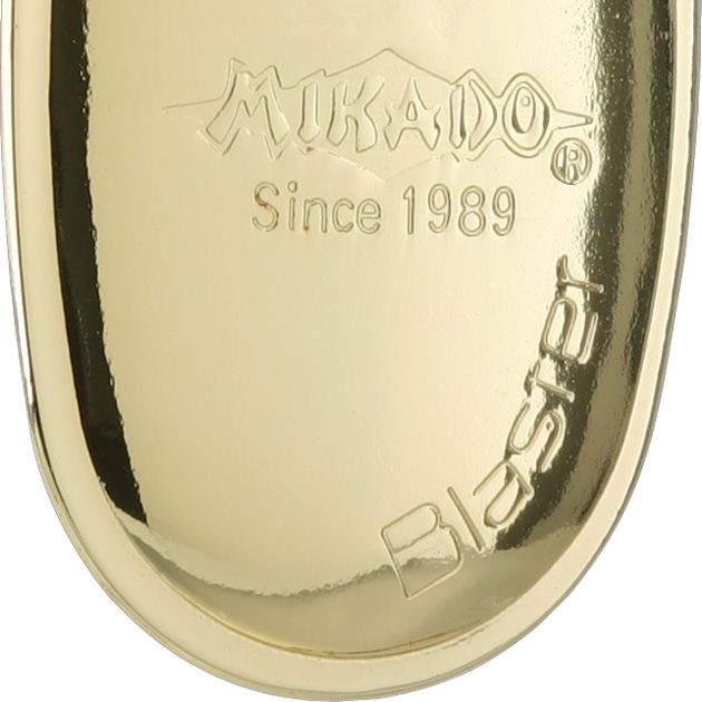 Блесна вращающаяся с кисточкой Mikado BLASTER № 2, 4 г., золото