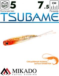 Приманка слаг Mikado TSUBAME 7.5 см., 2 г., 502 (5 шт.)