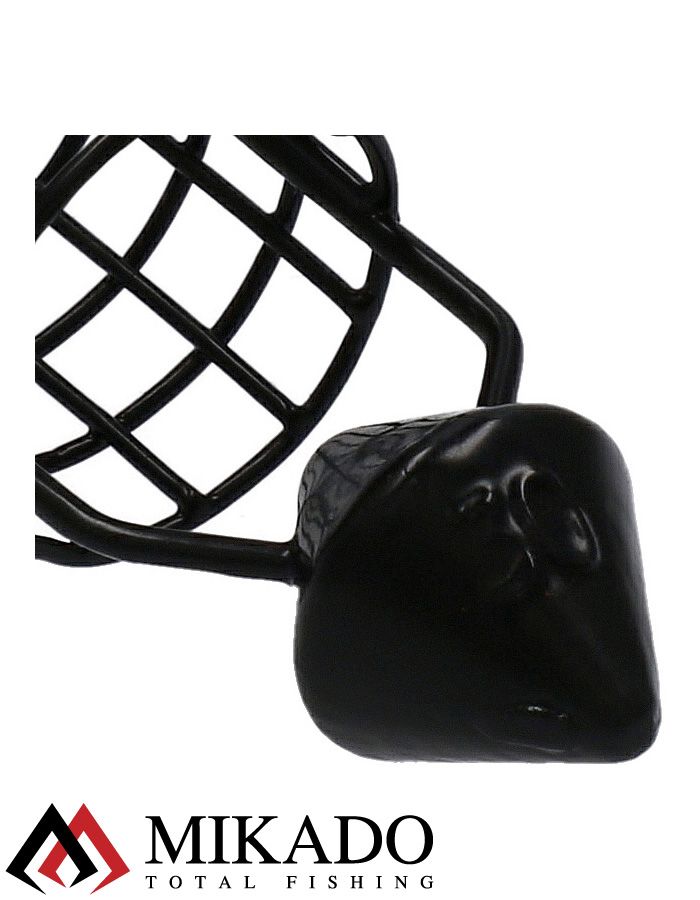 Кормушка Mikado круглая с вынесенным грузом 60гр., 25мм.х33мм.
