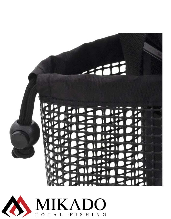 Сумка рыболовная Mikado UWI-014 (49 x 16 x 26 см.) черно-серая