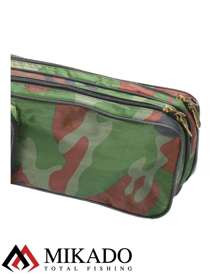 Чехол для удилищ Mikado 2 секционный 120 см. камуфляжный