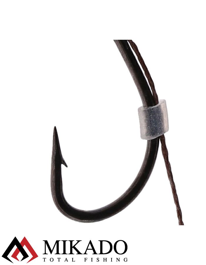 Крючки с поводками Mikado METHOD FEEDER 10 см.крючок № 14 / 0.10 мм.( 8 шт.)