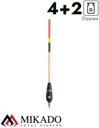 Поплавок для матчевой ловли Mikado WAGGLER SMW-001 4.0+2 г.
