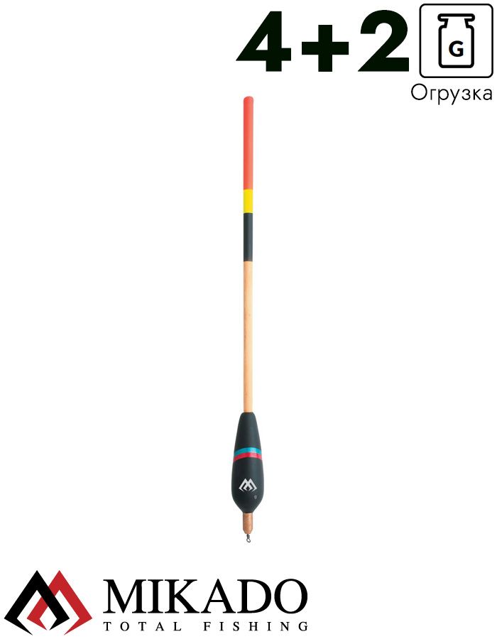 Поплавок для матчевой ловли Mikado WAGGLER SMW-001 4.0+2 г.