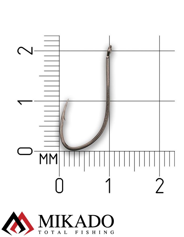 Крючки Mikado SENSUAL - AJI DOUSKI W/RING №  6 BN (с ушком) ( 10 шт.)