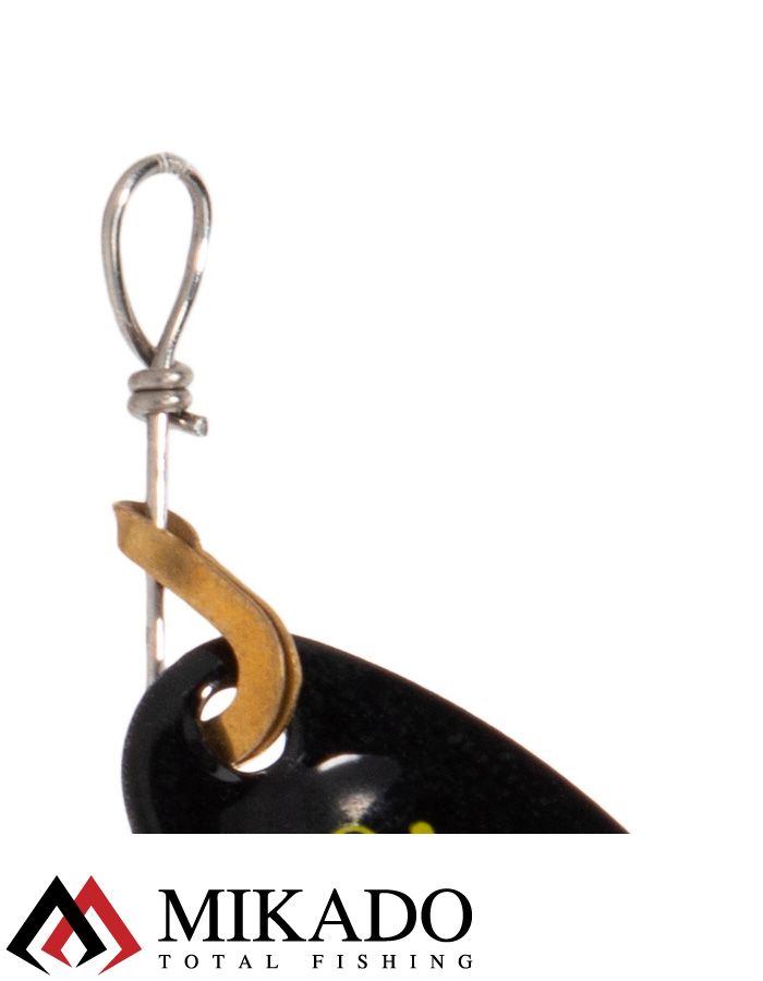 Блесна вращающаяся Mikado BLASTER №1, 3 г., серебро 21, длина лепестка 21 мм.