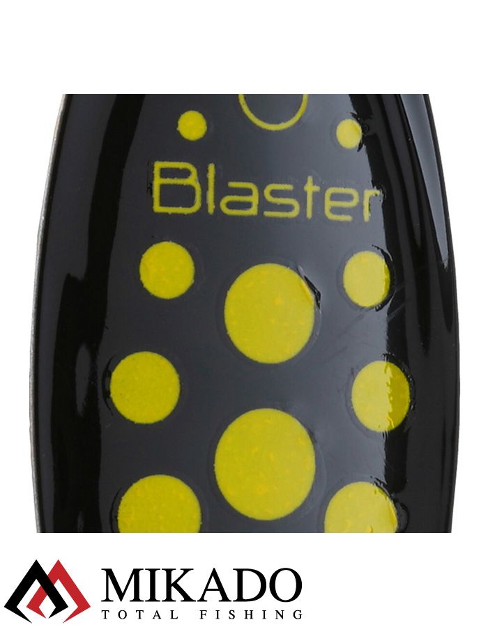 Блесна вращающаяся Mikado BLASTER №1, 3 г., серебро 21, длина лепестка 21 мм.