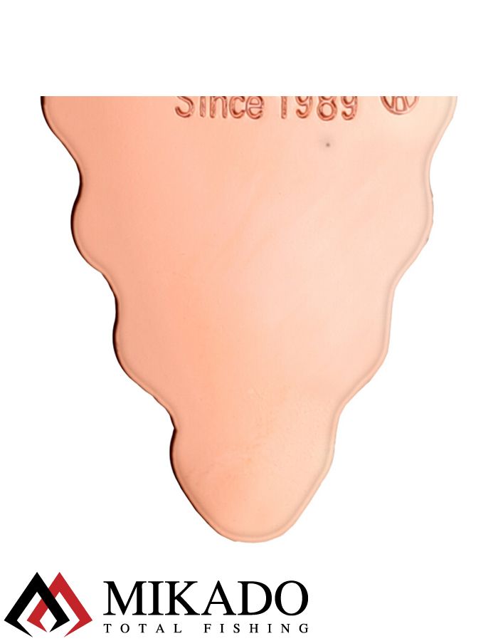 Блесна вращающаяся Mikado ZIGZAG №2, 12 г., медь, длина лепестка 50 мм.