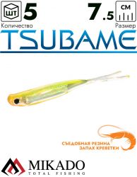 Приманка слаг Mikado TSUBAME 7.5 см., 2 г., 504 (5 шт.)