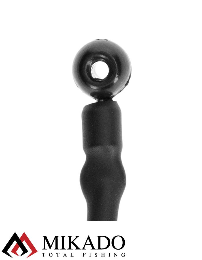 Отводной поводок Mikado для фидерного монтажа, 5см., жесткий, скользящий, с застежкой (3шт.)