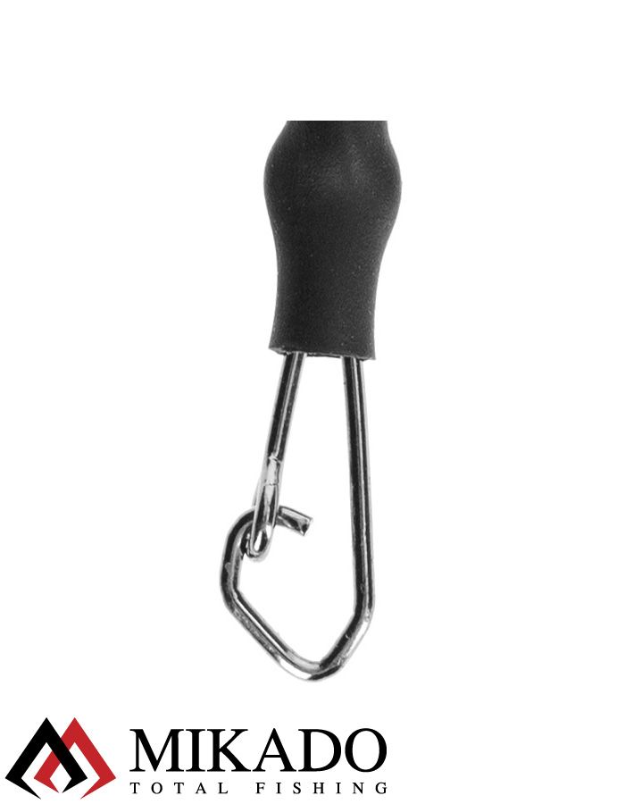 Отводной поводок Mikado для фидерного монтажа, 5см., жесткий, скользящий, с застежкой (3шт.)