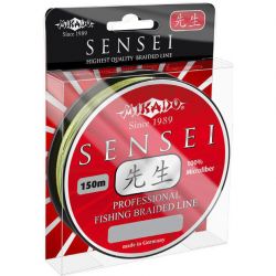 Плетеный шнур Mikado SENSEI 0,18 green (150 м) - 14.10 кг.