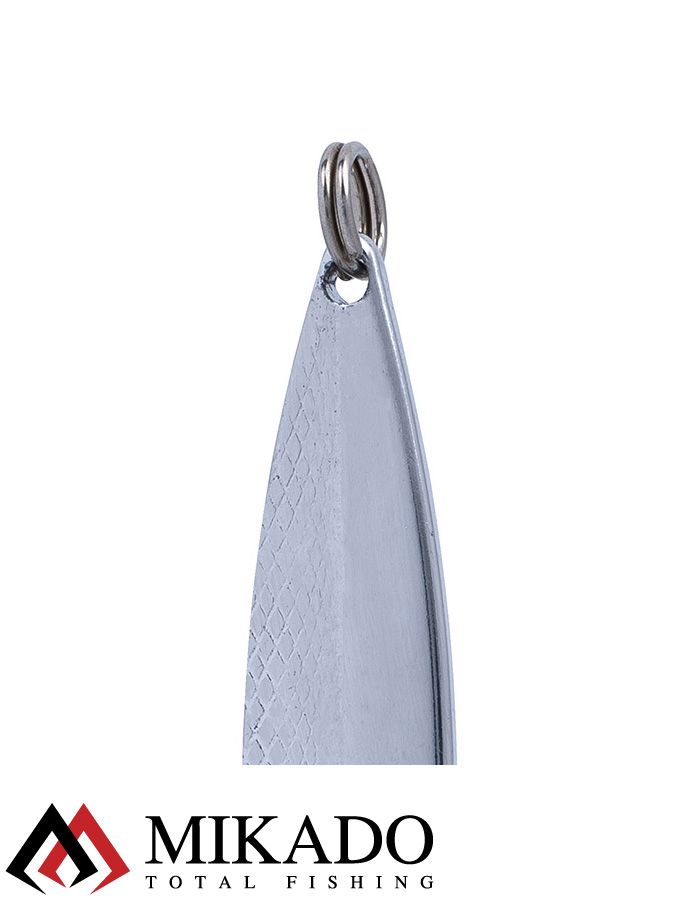 Блесна колеблющаяся Mikado RACER №2, 20 г., 7 см., серебро