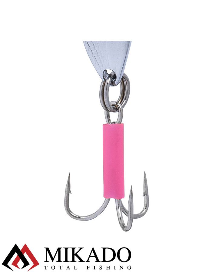 Блесна колеблющаяся Mikado RACER №2, 20 г., 7 см., серебро