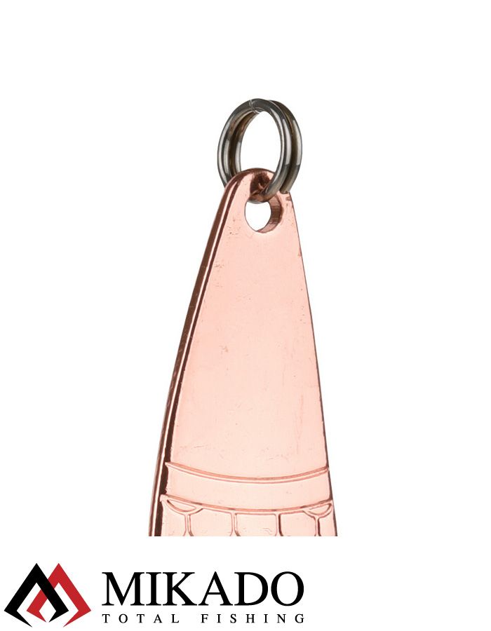 Блесна колеблющаяся Mikado TRAMP №3, 18 г., 7 см., медь