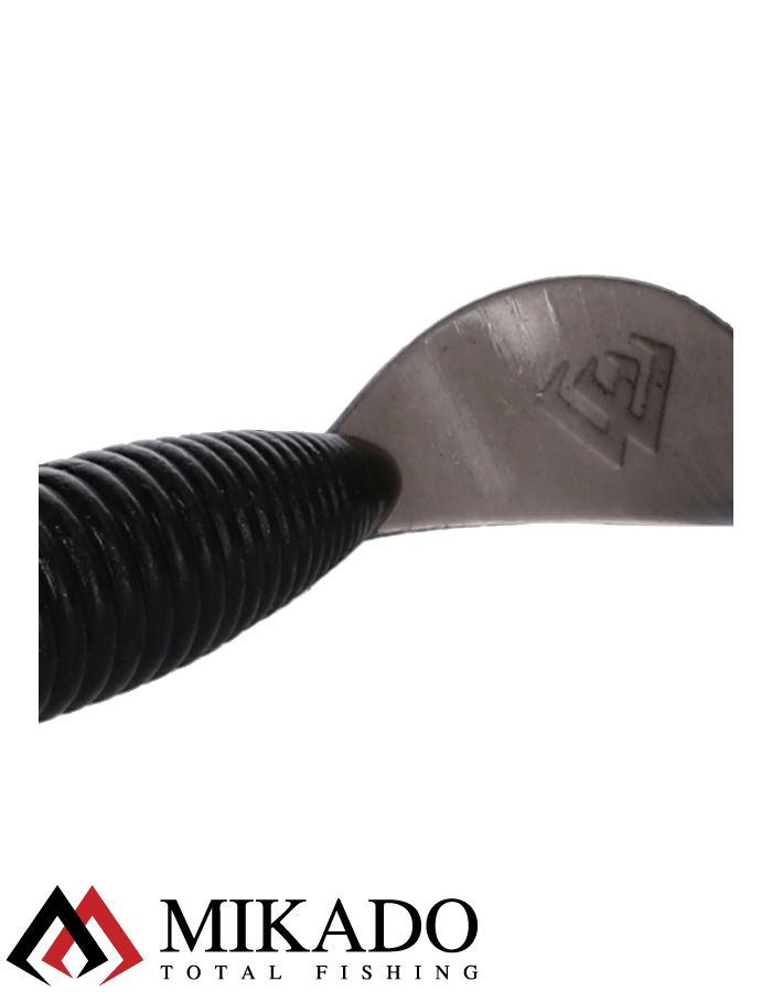 Твистер Mikado TWISTER 38 мм., 0.7 г., BLACK (10 шт.)