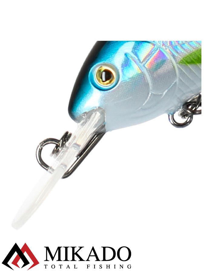 Воблер Mikado CAVALIER BLUE BLEAK 4 см., 3,6 г., 2,0 м.- плавающий