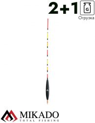 Поплавок для матчевой ловли Mikado WAGGLER SMW-002 2.0+1 г.
