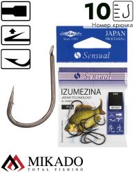 Крючки Mikado SENSUAL - IZUMEZINA № 10 BN (с лопаткой) ( 10 шт.)