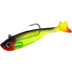 Твистер оснащённый Mikado CRYSTAL FISH WX5550 12 см./006, 32г. ( 2 шт.)