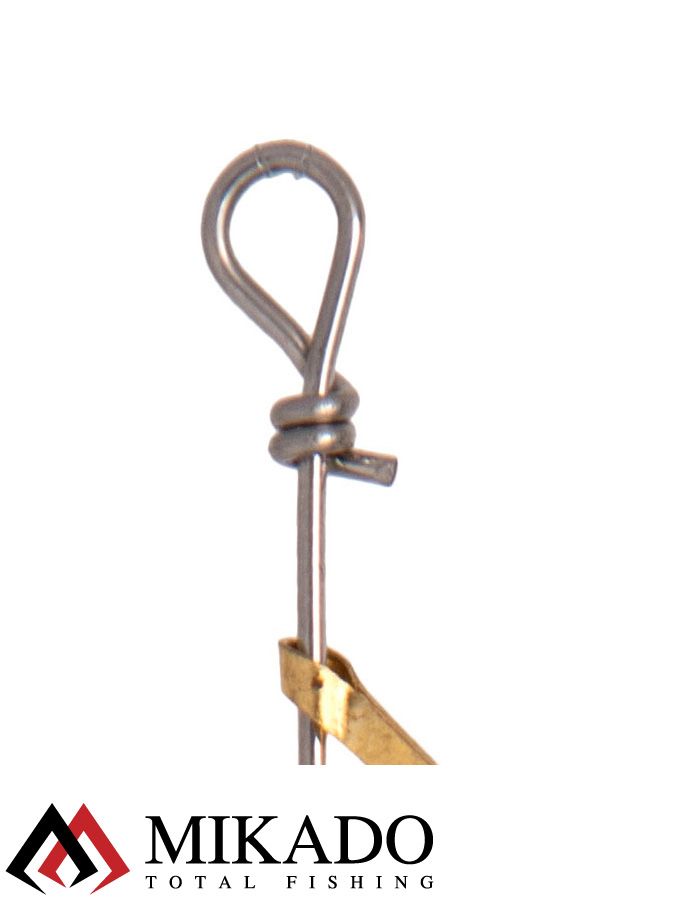 Блесна вращающаяся Mikado ZIGZAG №3, 15 г., золото, длина лепестка 60 мм.