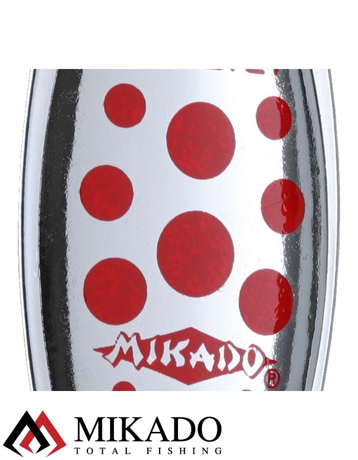 Блесна вращающаяся с кисточкой Mikado BLASTER № 2, 4 г., серебро/10