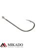 Поводок стальной Mikado X-Plode с вертлюжком и крючком 15/20/25 см., 10 кг., ZG11-012-30