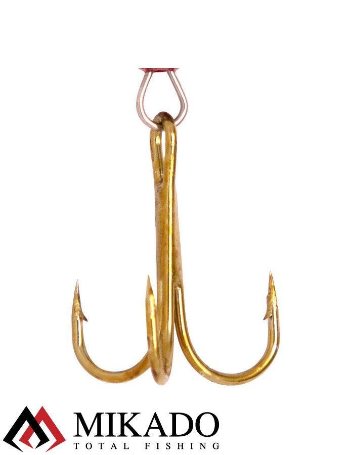 Блесна вращающаяся Mikado BLASTER №1, 3 г., состаренная медь, длина лепестка 21 мм.