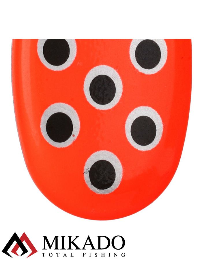 Блесна вращающаяся Mikado FOCUS №4, 8.5 г., серебро 26, длина лепестка 41 мм.