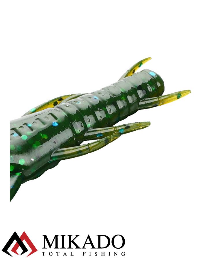 Рак силиконовый Mikado ANGRY CRAY FISH 7 см., 2.7 г., 553 (3 шт.)