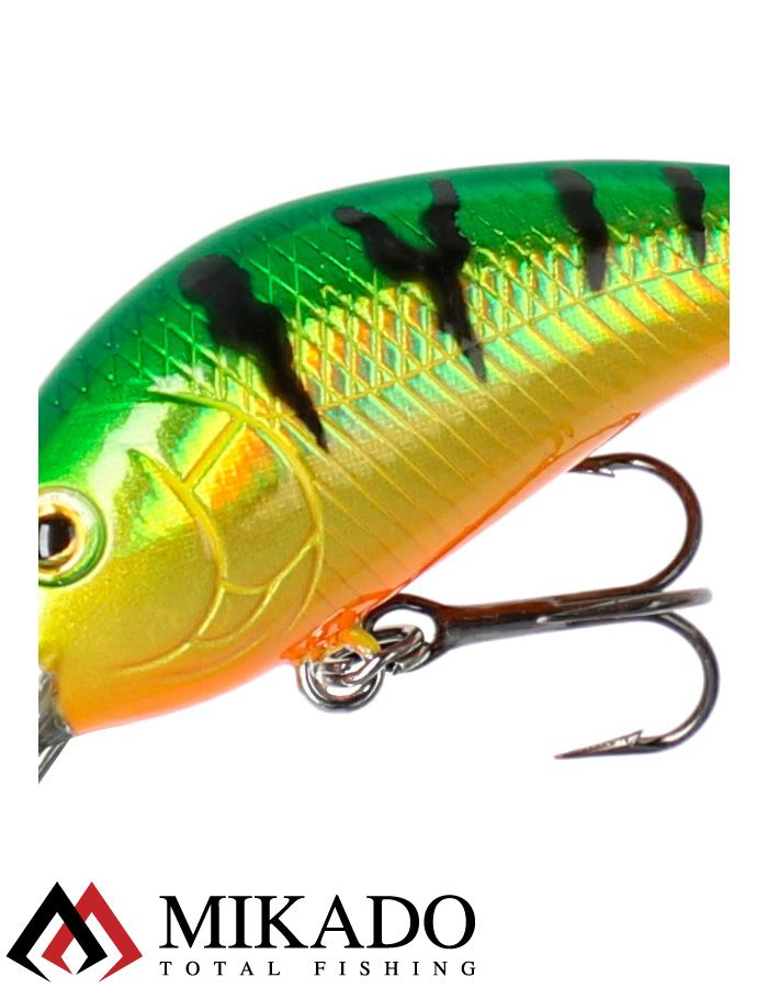 Воблер Mikado CAVALIER FIRETIGER 4 см., 3,6 г., 2,0 м.- плавающий