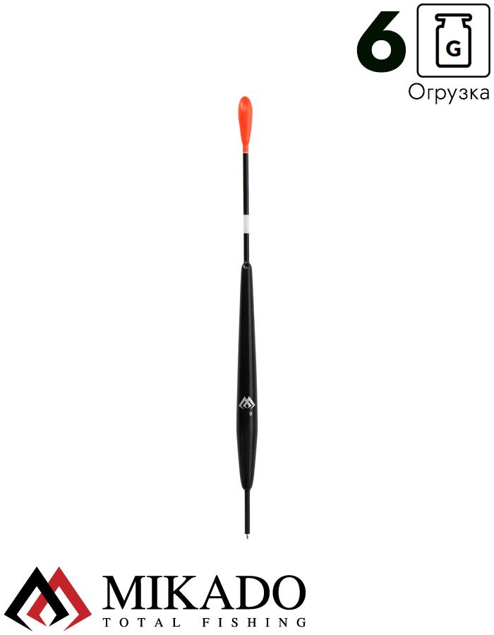 Поплавок скользящий Mikado - EX SMP-040-060, 6,0 г.