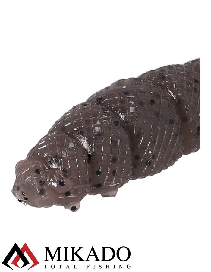 Личинка силиконовая Mikado M-AREA MULTI INSECT 3x36мм., серо-коричневый (6шт.)