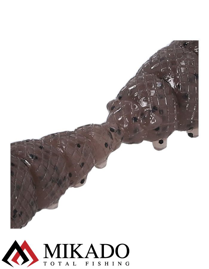 Личинка силиконовая Mikado M-AREA MULTI INSECT 3x36мм., серо-коричневый (6шт.)