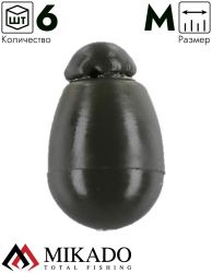 Соединитель для лески Mikado MF LINE CONNECTOR размер M (упак.- 6 шт.)