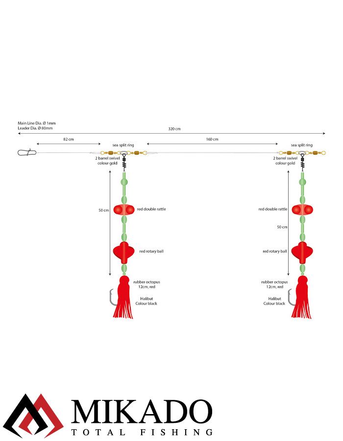 Морская оснастка Mikado Norway Quest 06